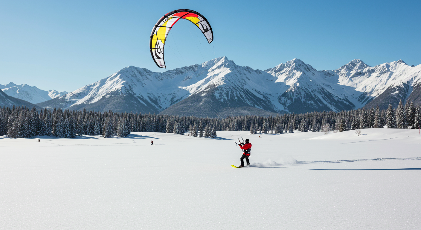 Snowkite – wszystko, co musisz wiedzieć o tym sporcie