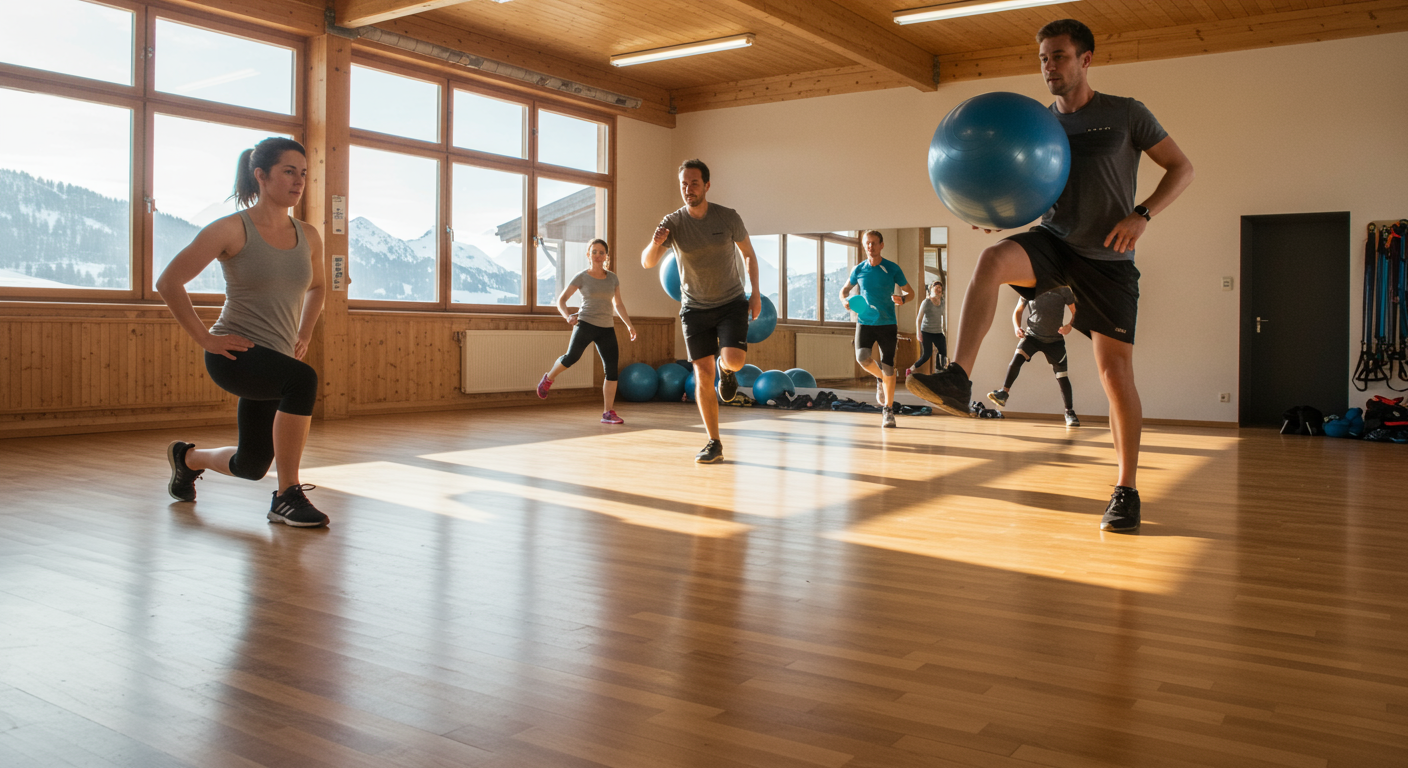 Ćwiczenia przed nartami – jak przygotować się do sezonu narciarskiego