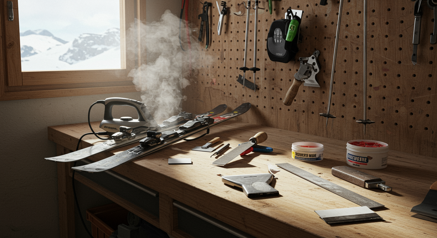 Ślizg narty – budowa, naprawa i wymiana