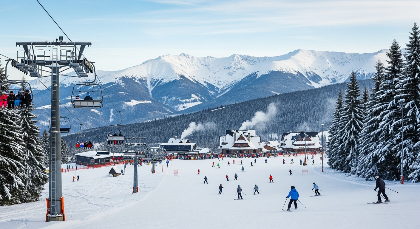 Gdzie na narty z Krakowa – najlepsze stacje narciarskie